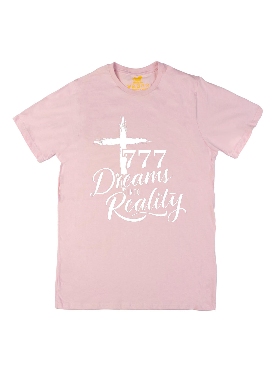 777 Dreams into Reality White Unisex T-Shirt