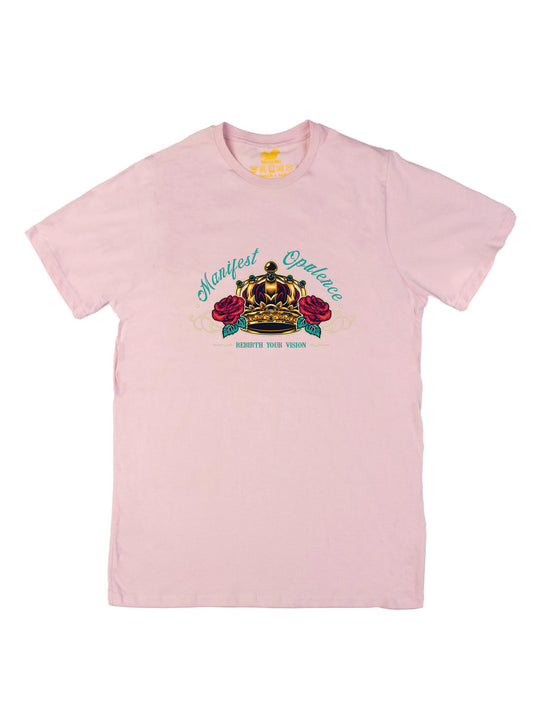 Manifest Opulence Gold Crown Unisex T-Shirt