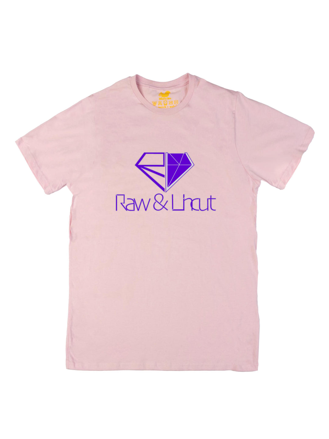 Raw and Uncut Purple Unisex T-Shirt