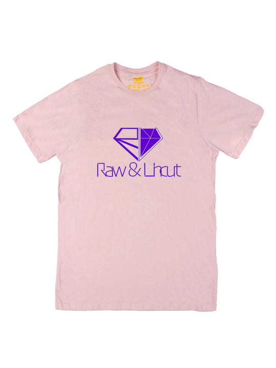 Raw and Uncut Purple Unisex T-Shirt