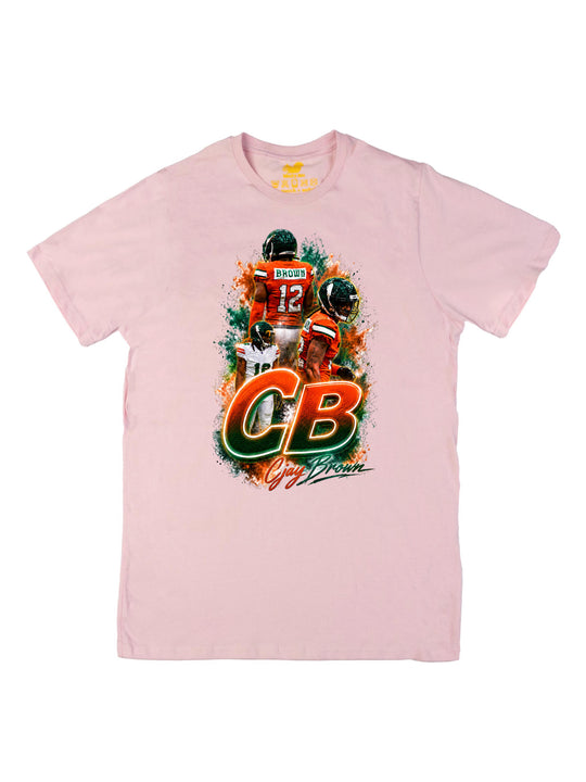 Cjay Brown Initials Unisex T-Shirt