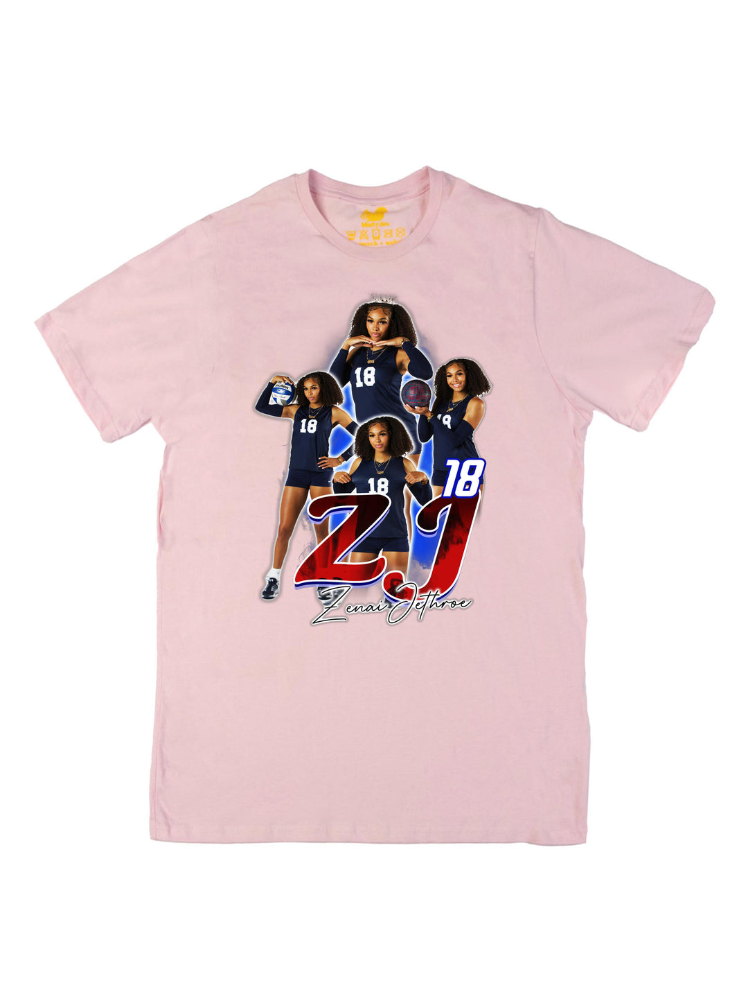 Zenai Jethroe Initials Unisex T-Shirt