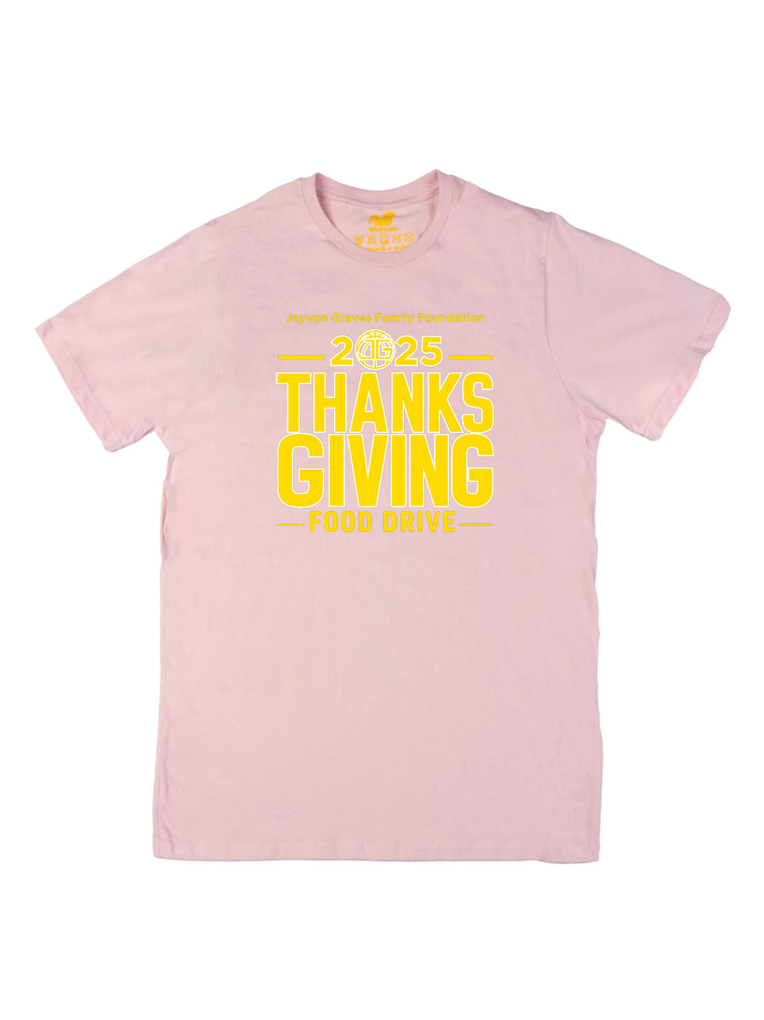 Jayvon Graves Foundation 2025 Thanks Giving Yellow R Unisex T-Shirt