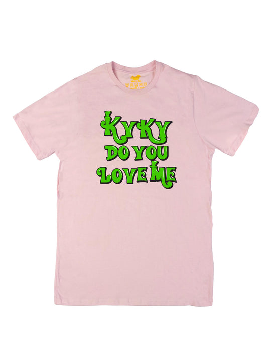 kyky do you love me green Unisex T-Shirt