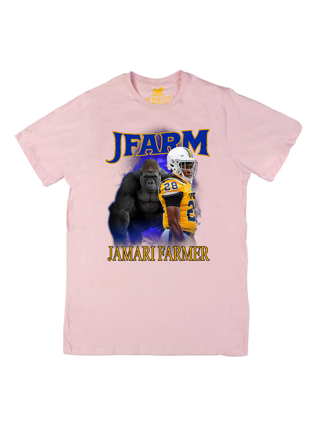 Jamari Farmer Gorilla Collage Unisex T-Shirt