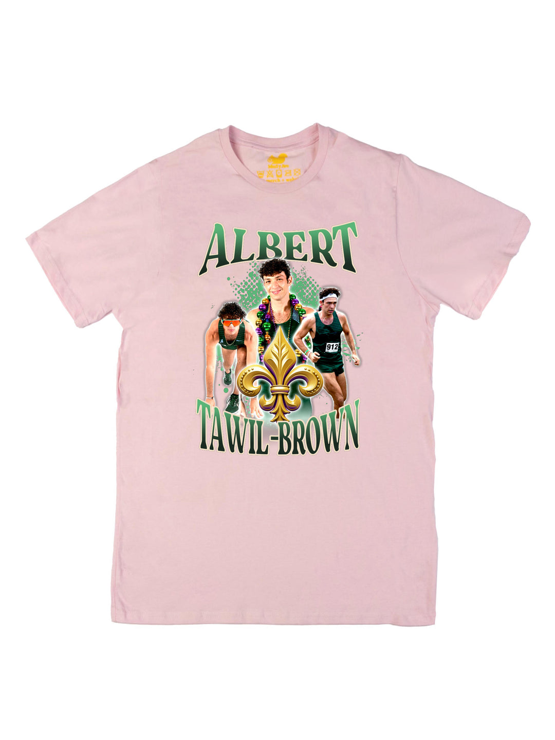 Albert Tawil Brown Collage Unisex T-Shirt