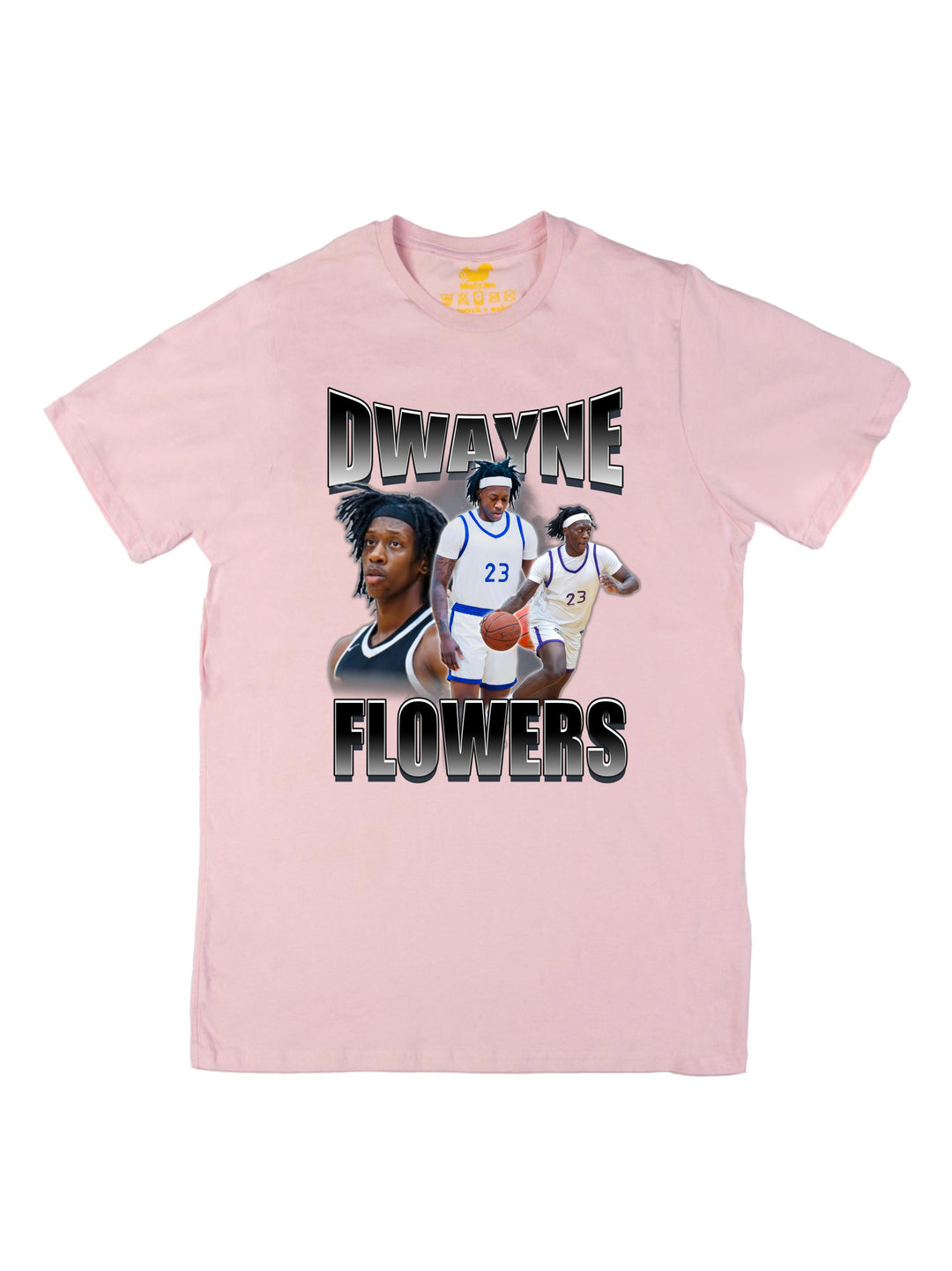 Dwayne Flowers Collage Unisex T-Shirt