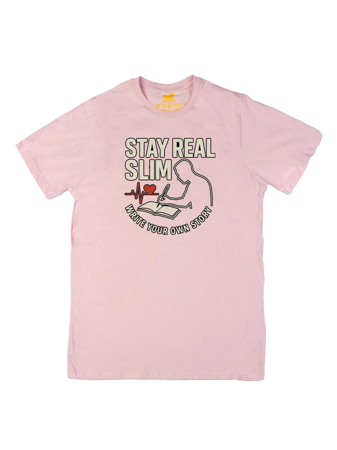 Stay Real Slim Logo Unisex T-Shirt