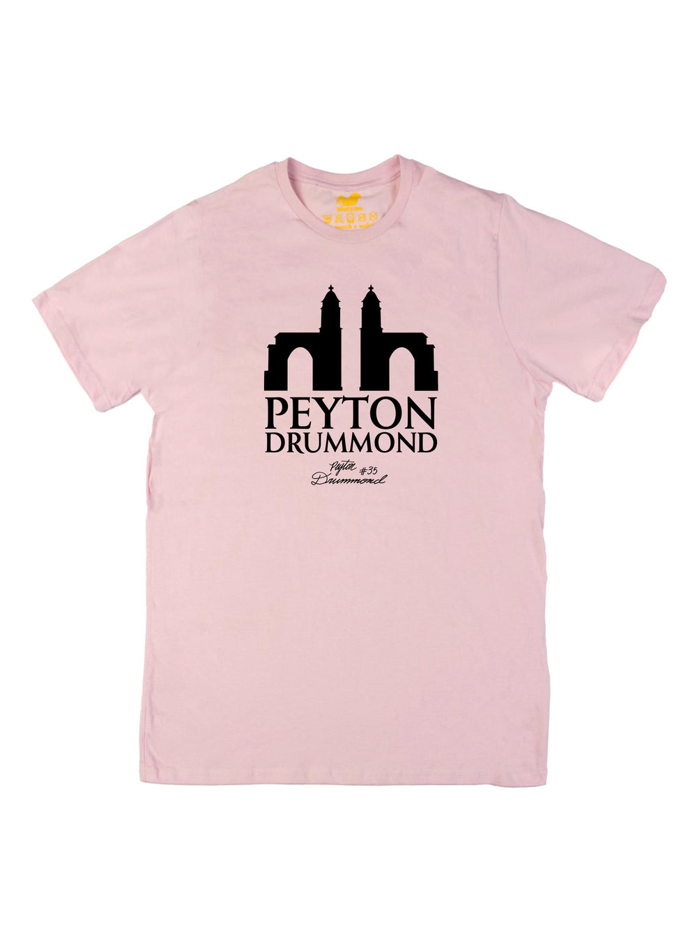 Peyton Drummond Logo Black Unisex T-Shirt