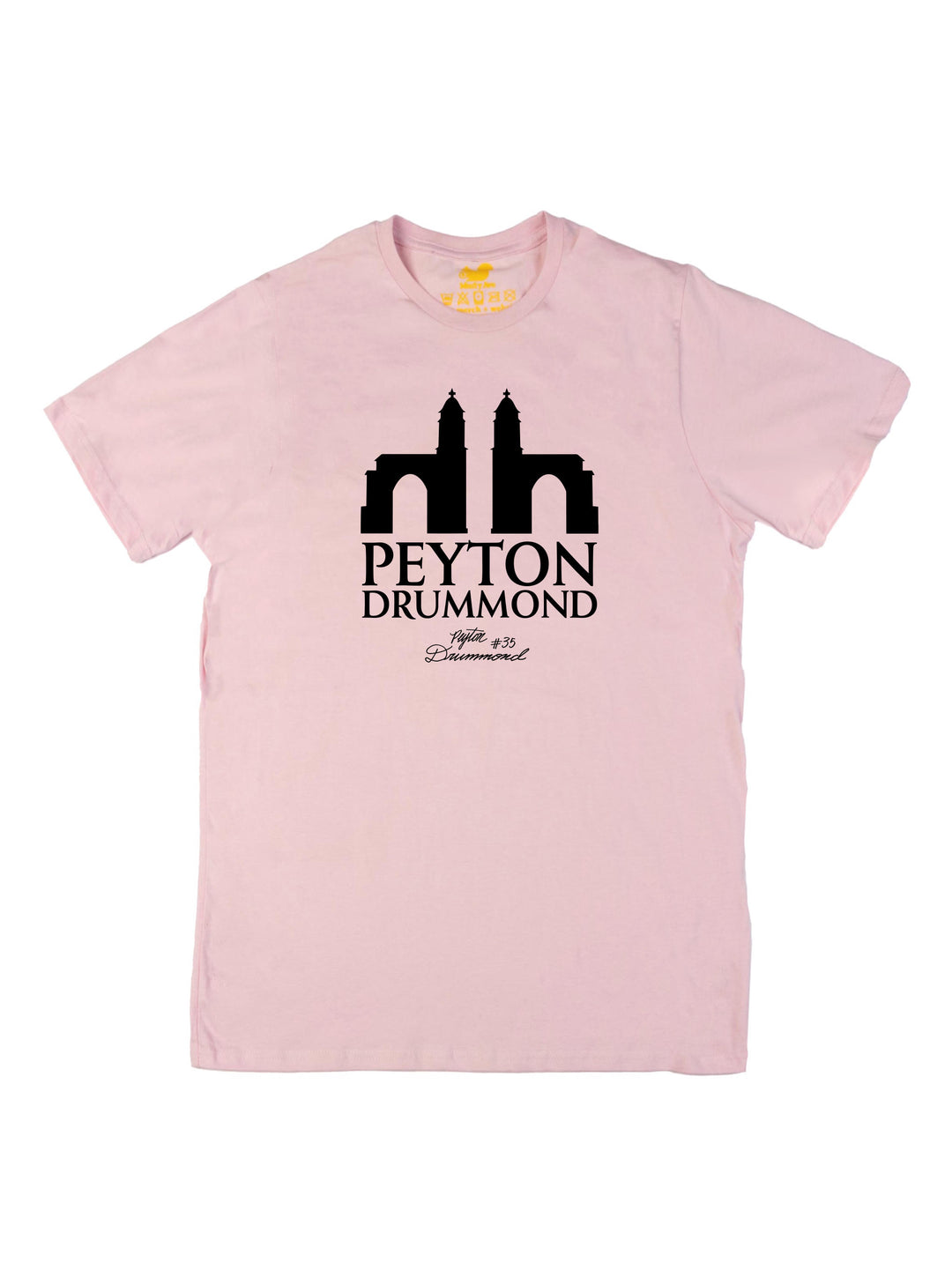 Peyton Drummond Logo Black Unisex T-Shirt