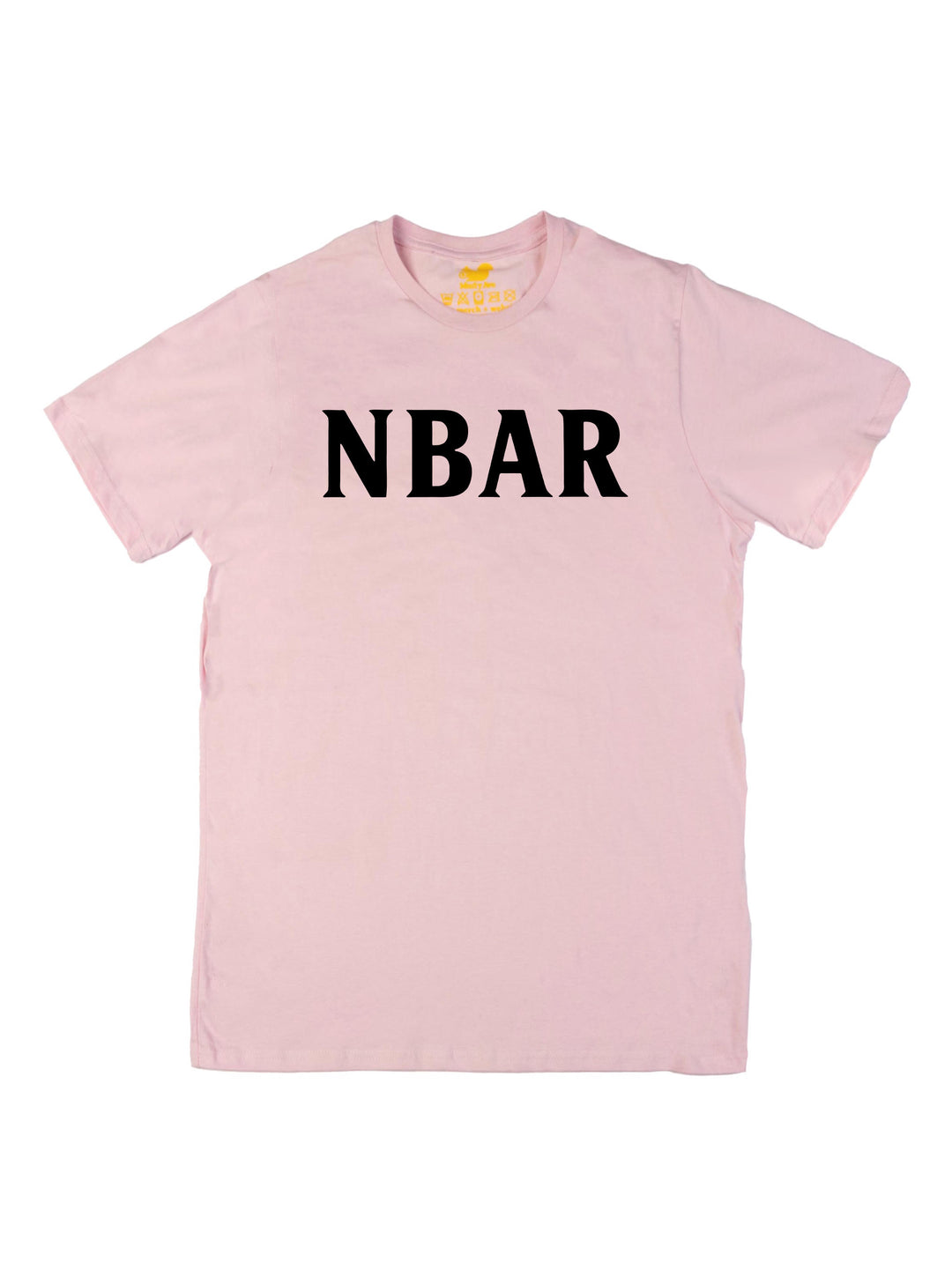 NBAR Texts Black Unisex T-Shirt
