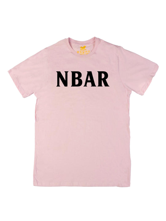 NBAR Texts Black Unisex T-Shirt
