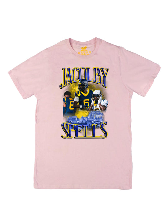Jacolby Spells Collage Unisex T-Shirt