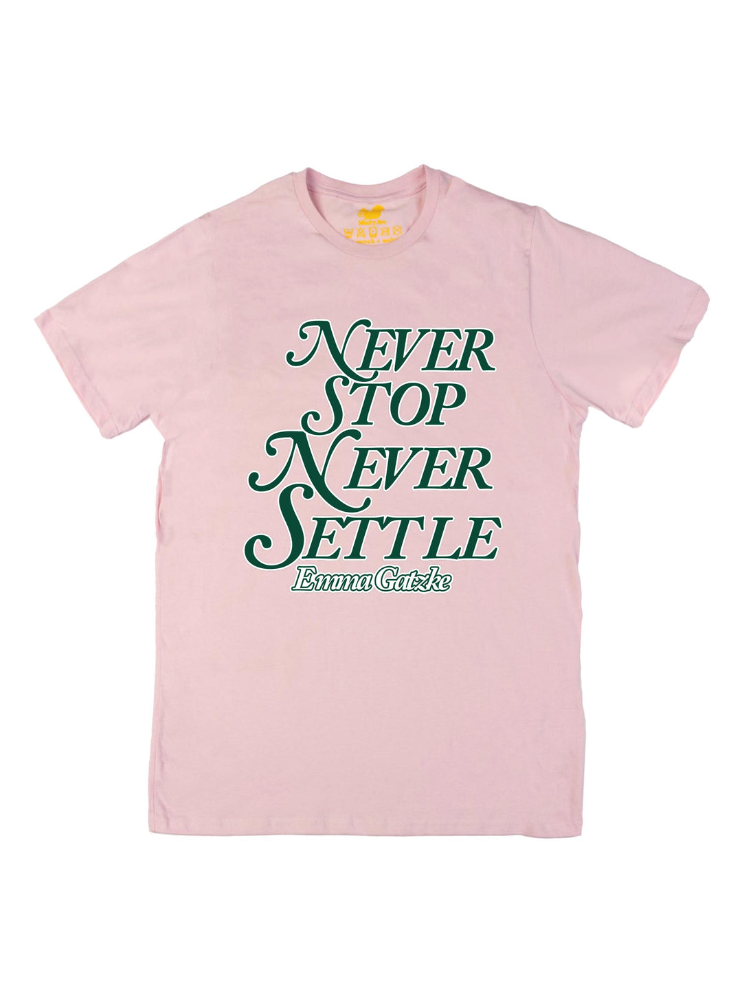 Never Stop Never Settle Unisex T-Shirt