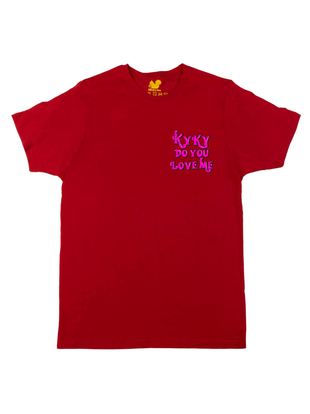 Kyky Do You Love Me Pink Pocket Unisex T-Shirt