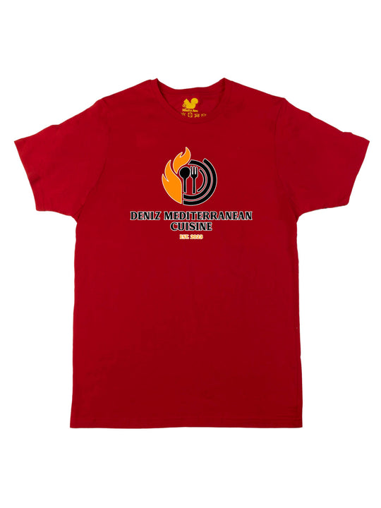 Deniz Mediterranean Cuisine Logo Unisex T-Shirt