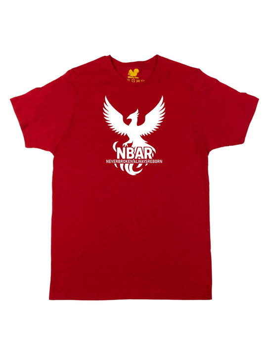 NBAR Logo White Unisex T-Shirt