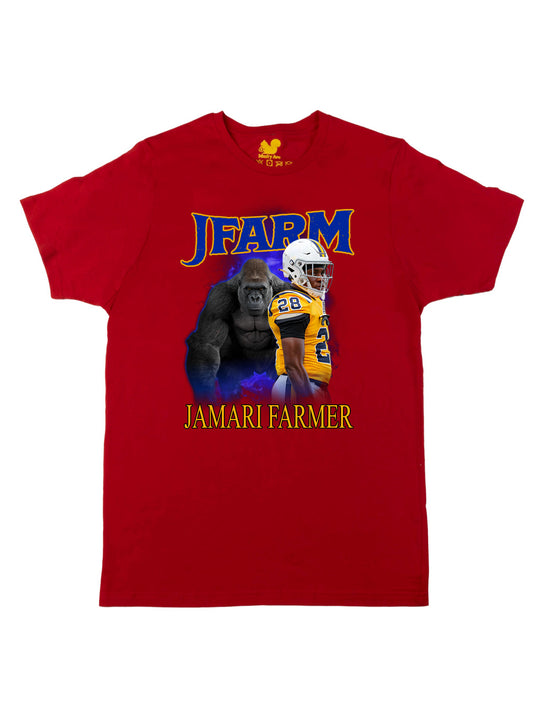 Jamari Farmer Gorilla Collage Unisex T-Shirt
