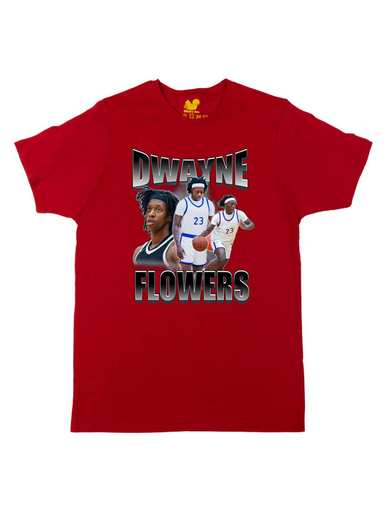 Dwayne Flowers Collage Unisex T-Shirt