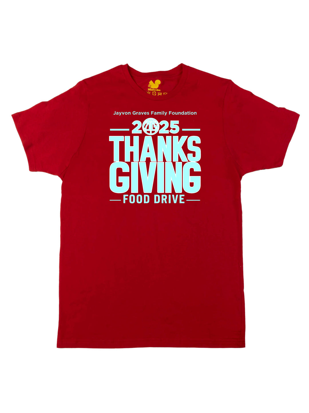 Jayvon Graves Foundation 2025 Thanks Giving Blue R Unisex T-Shirt