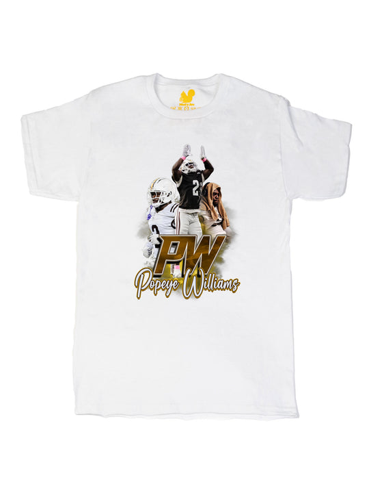 Popeye Williams Initials Unisex T-Shirt