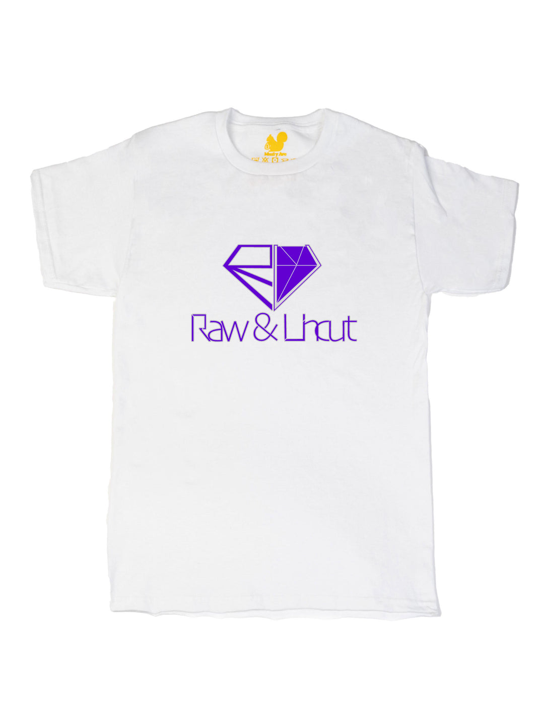 Raw and Uncut Purple Unisex T-Shirt