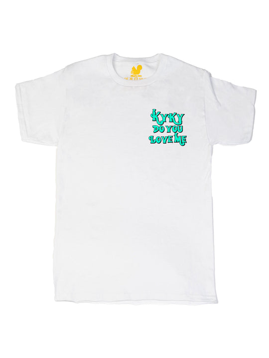 Kyky Do You Love Me Teal Pocket Unisex T-Shirt