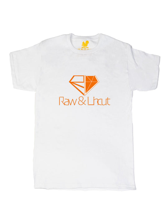 Raw and Uncut Orange Unisex T-Shirt