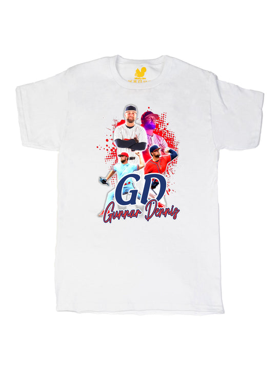 Gunnar Dennis Initials Unisex T-Shirt