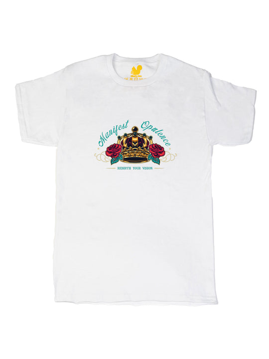 Manifest Opulence Gold Crown Unisex T-Shirt