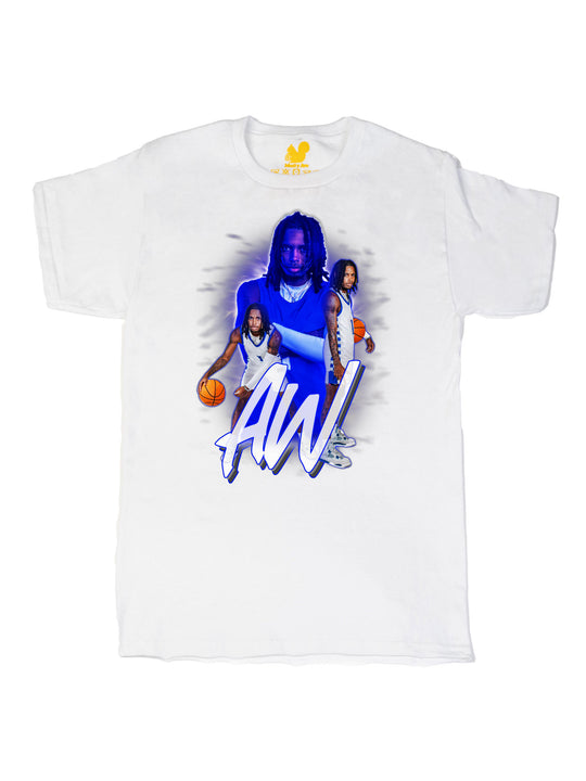 AJ White Collage Unisex T-Shirt