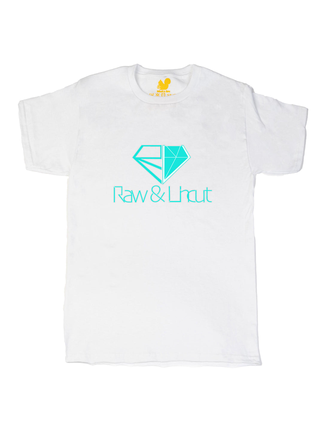 Raw and Uncut Teal Unisex T-Shirt