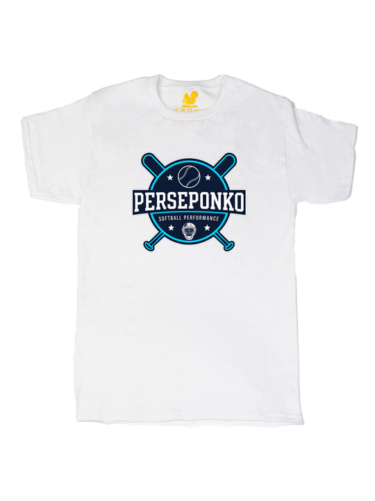Perseponko Softball Performance Logo Unisex T-Shirt