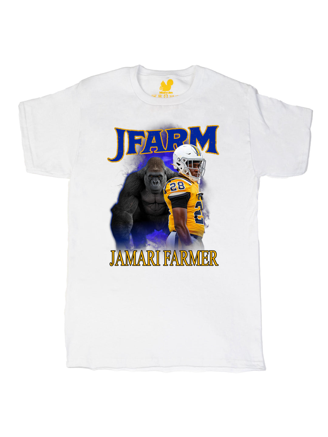 Jamari Farmer Gorilla Collage Unisex T-Shirt
