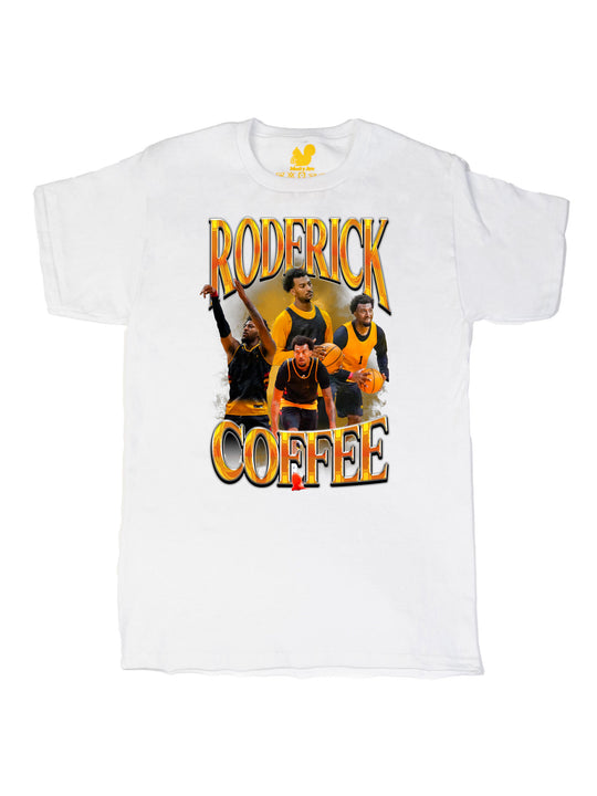 Roderick Coffee Collage Unisex T-Shirt