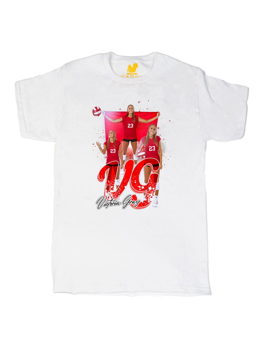 Victoria Gray Initials Unisex T-Shirt