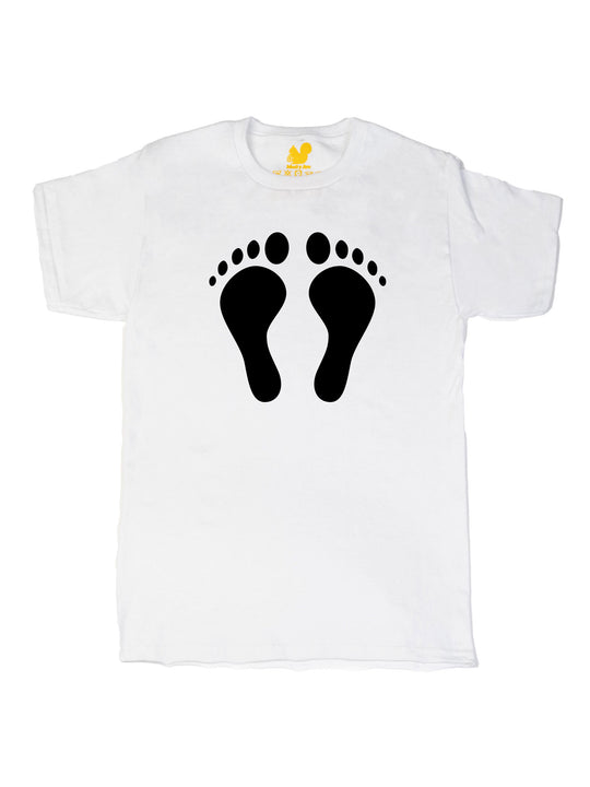 KP Footprint Black Unisex T-Shirt