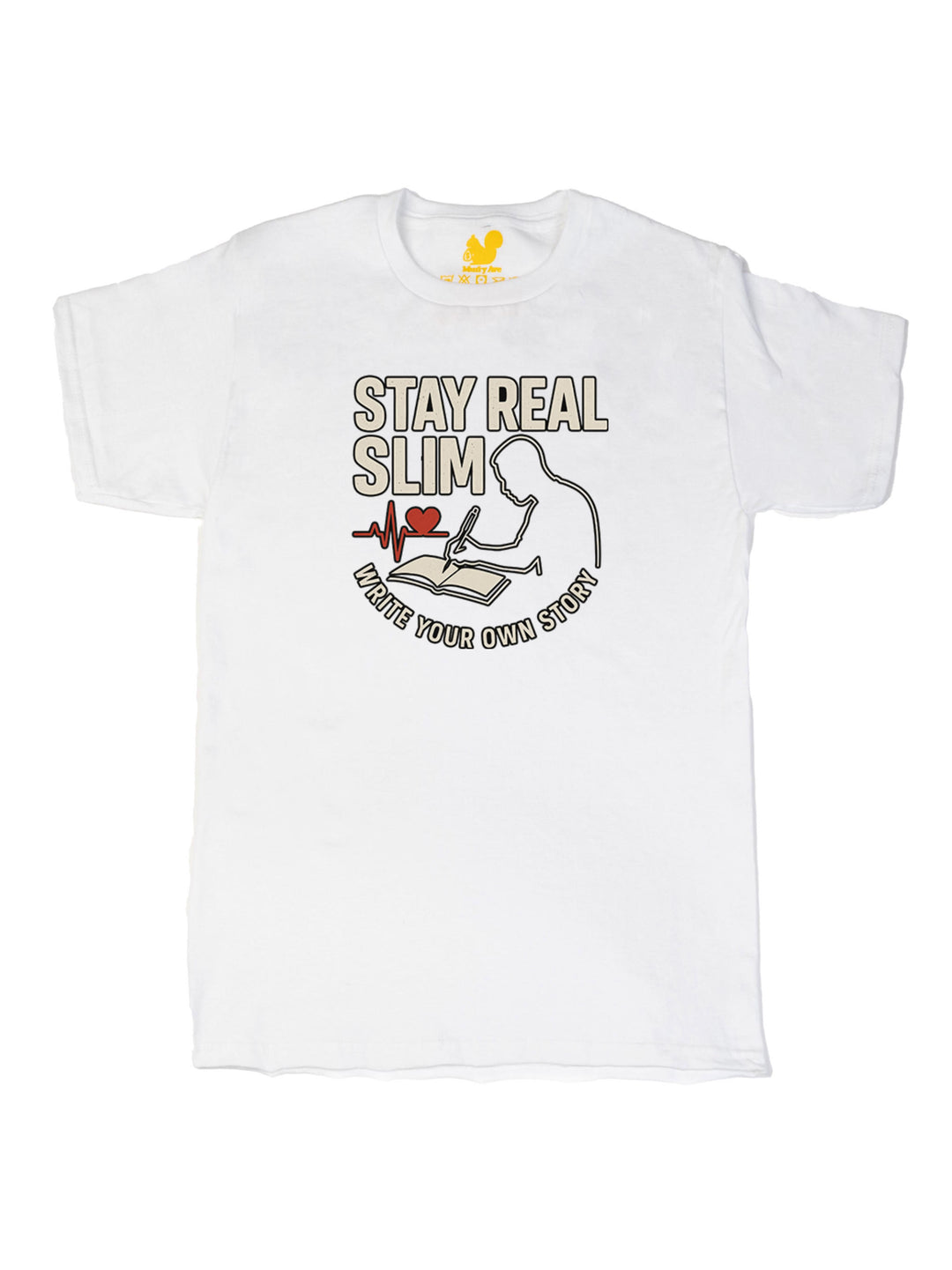 Stay Real Slim Logo Unisex T-Shirt