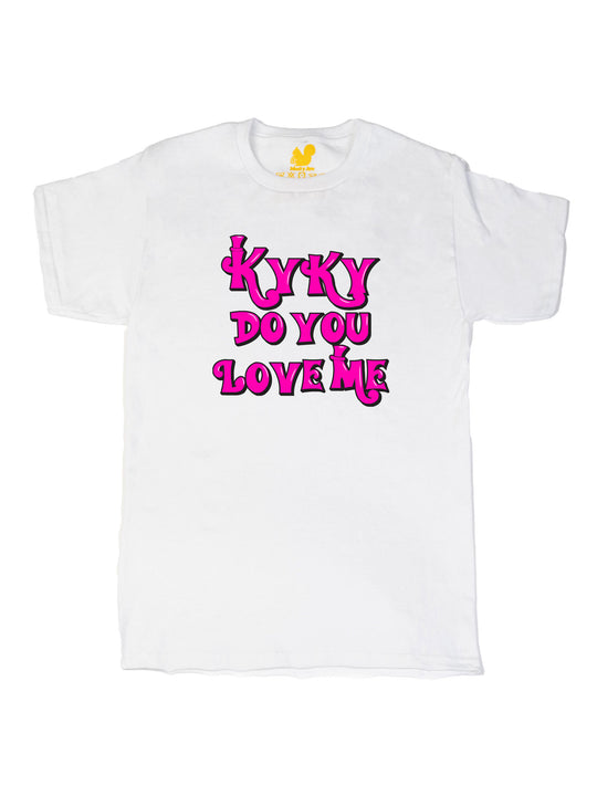 kyky do you love me pink Unisex T-Shirt