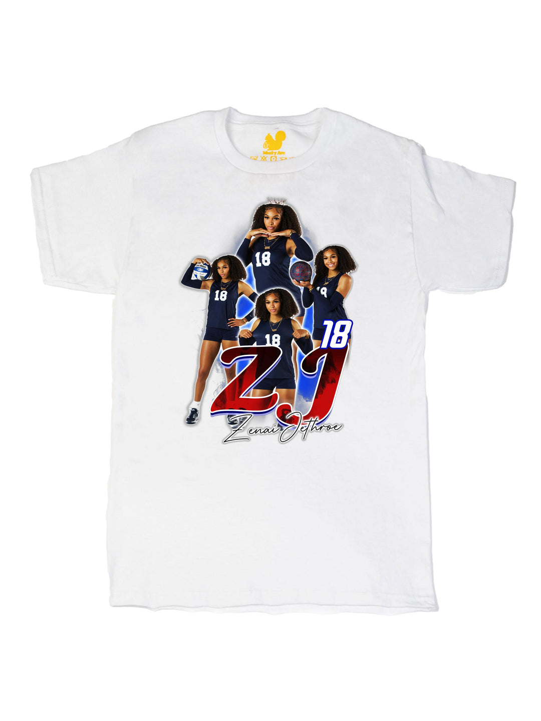 Zenai Jethroe Initials Unisex T-Shirt