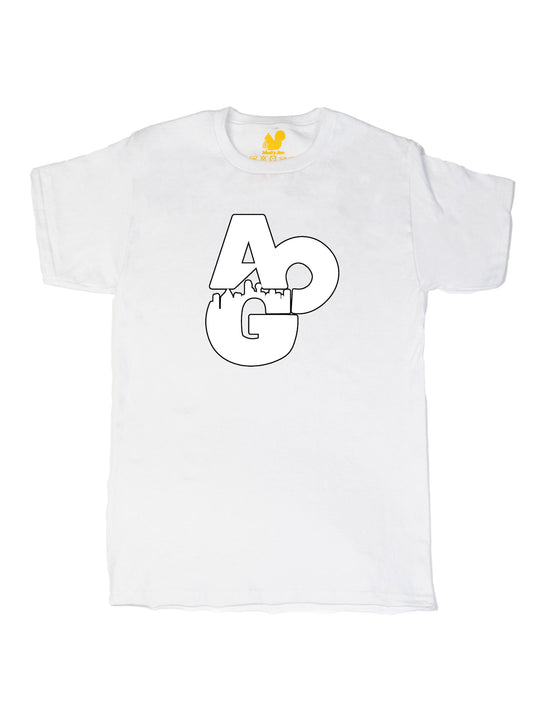 A3G White Unisex T-Shirt