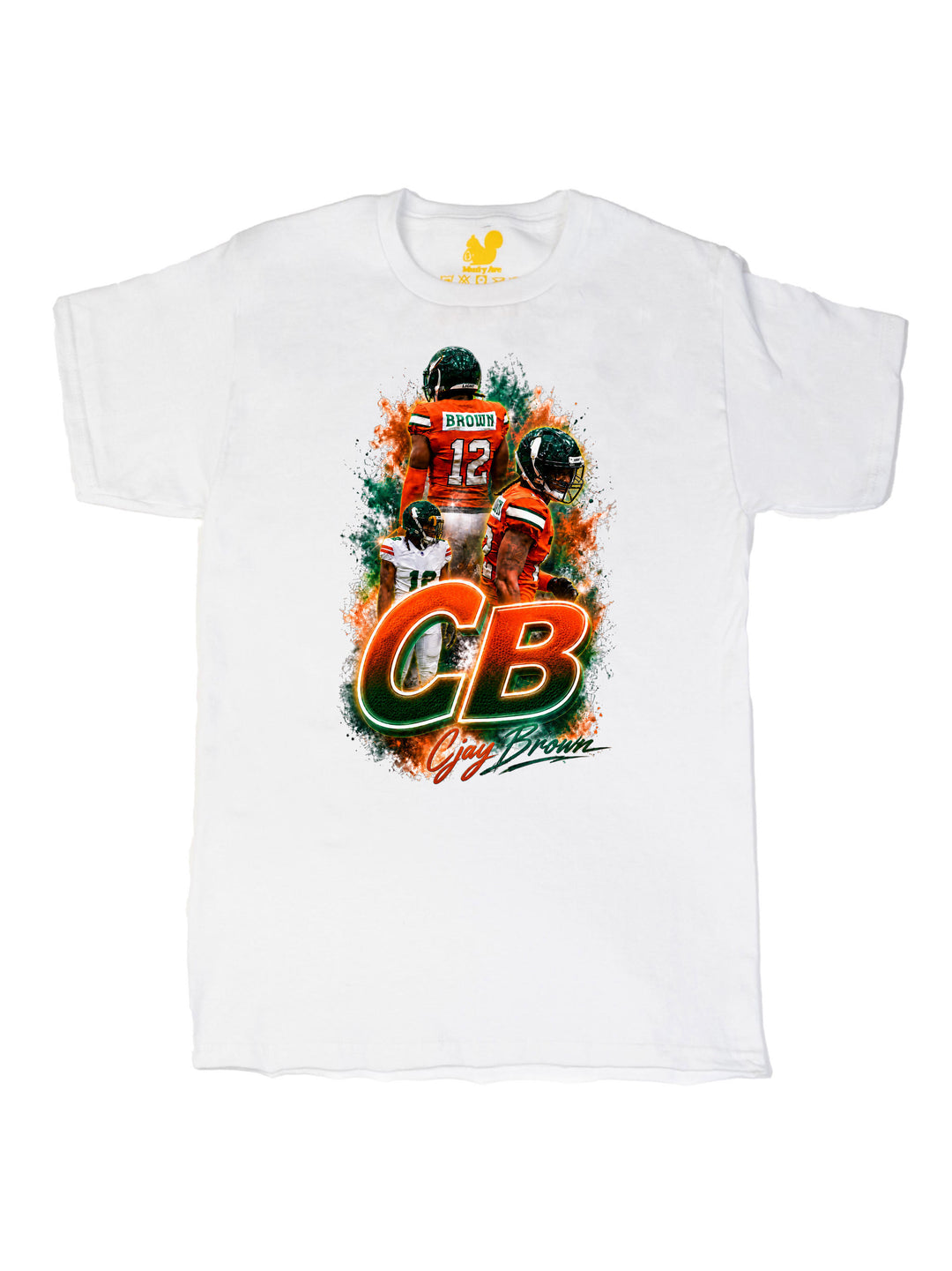 Cjay Brown Initials Unisex T-Shirt