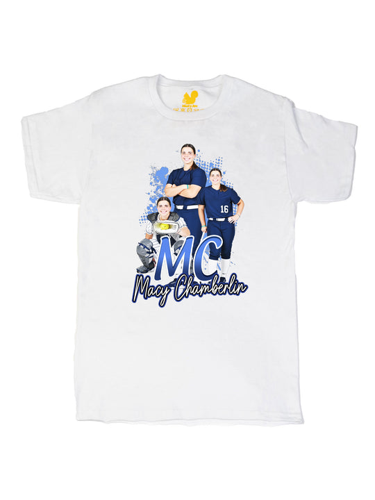 Macy Chamberlin Initials Unisex T-Shirt