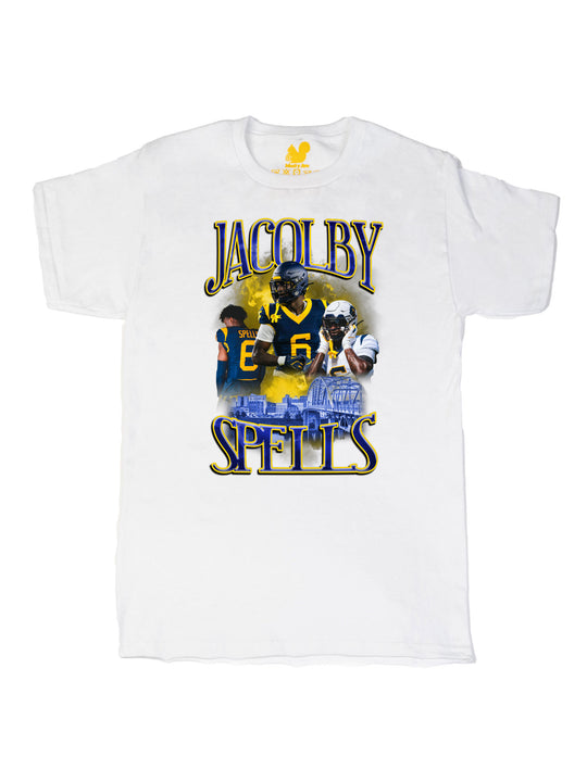 Jacolby Spells Collage Unisex T-Shirt