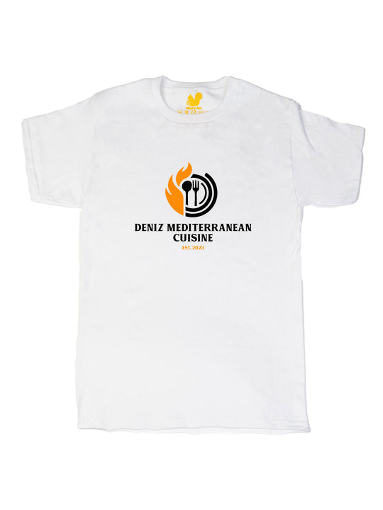 Deniz Mediterranean Cuisine Logo Unisex T-Shirt