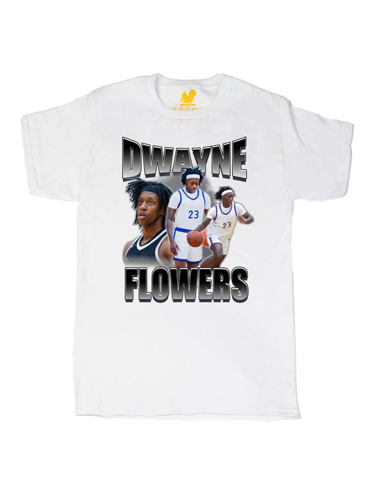 Dwayne Flowers Collage Unisex T-Shirt