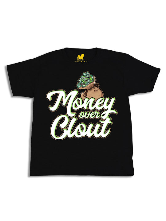 Money Over Clout Youth T-Shirt