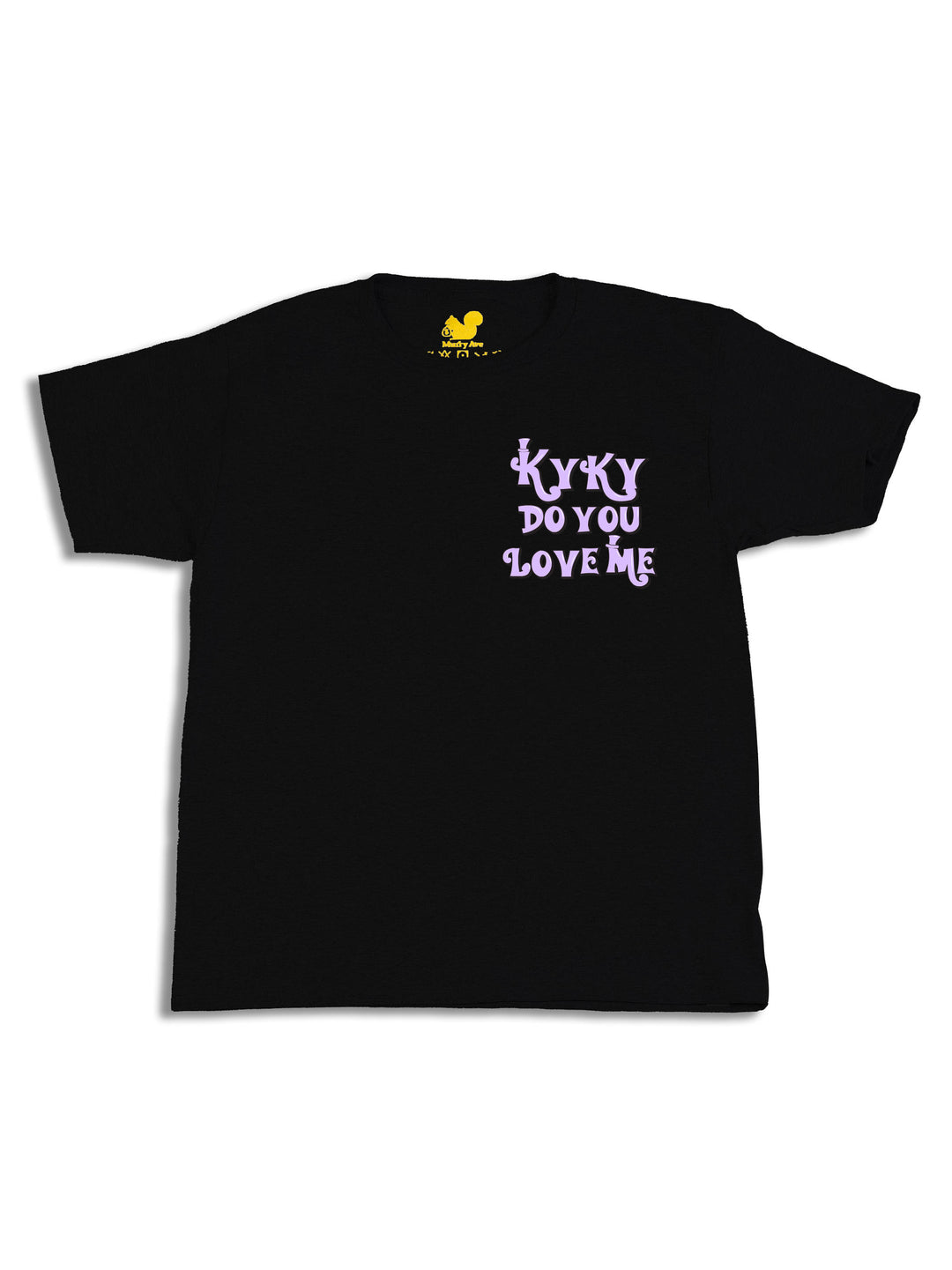 Kyky Do You Love Me Purple Pocket Youth T-Shirt
