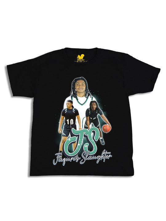 Jaquris Slaughter Initials Youth T-Shirt