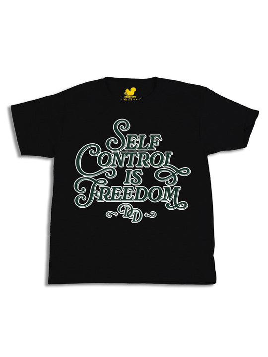 Self Control is Freedom Youth T-Shirt